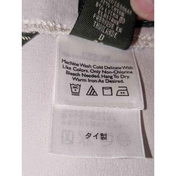 Eddie Bauer Cotton Stretch Flat Front Side Zip Straight Leg Pant Womens' Sz 14 - Picture 5 of 11